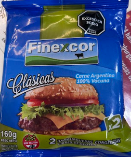 Hamburgesa finexcor Clasicas